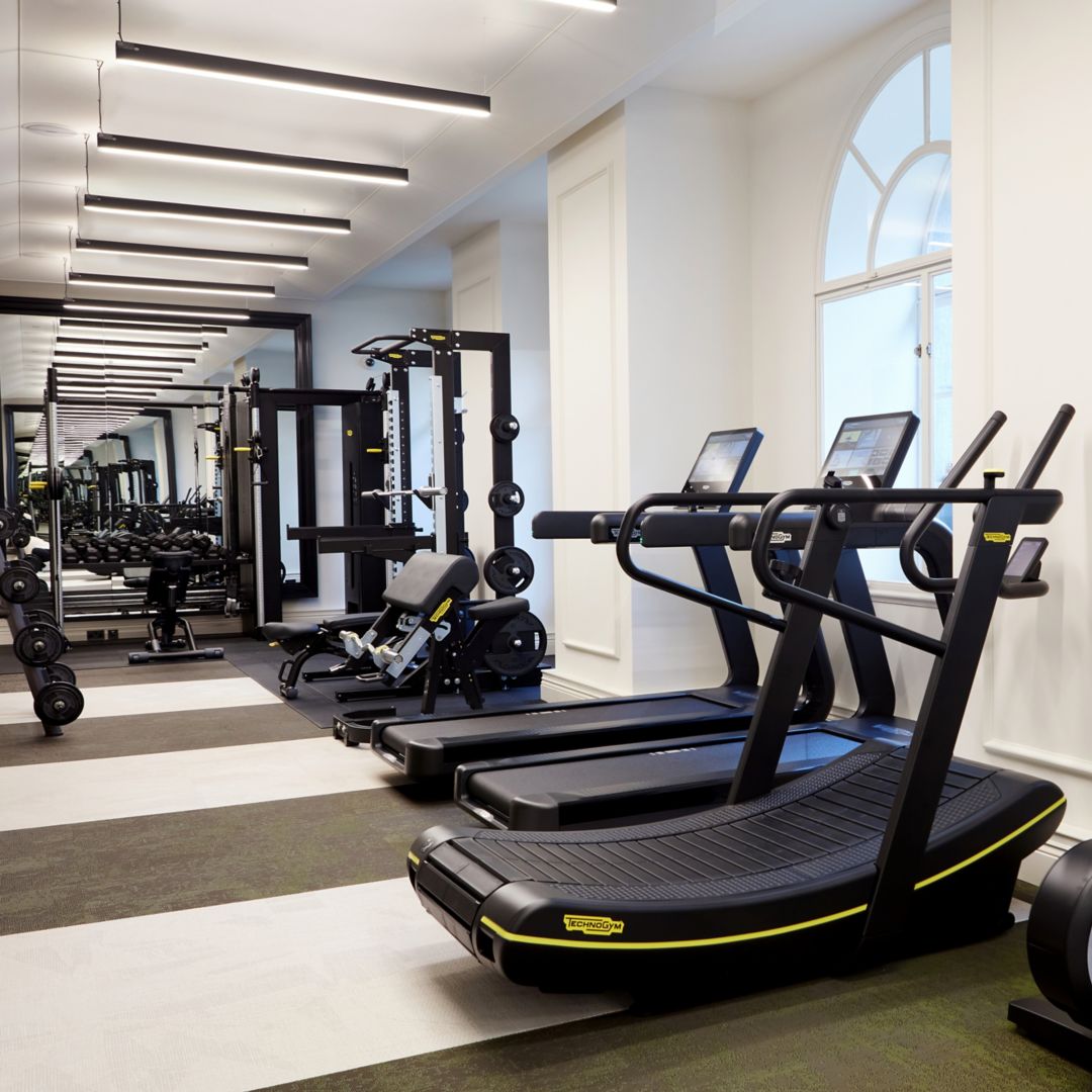 fitness center at Rosewood London
